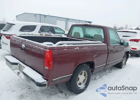 1998 GMC Sierra 1500 Sl Wideside из США, поврежденный, VIN 1GTEC14M9WZ504924